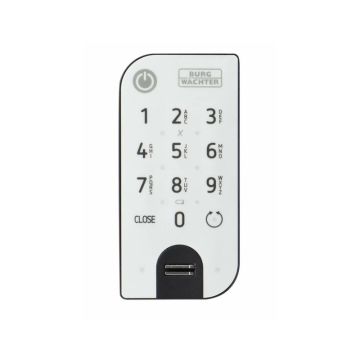 Clavier à code + lecteur d'empreinte compatible SecuENTRY - 7712 -