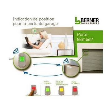 Signal sans fil de position finale pour porte de garage BERNER