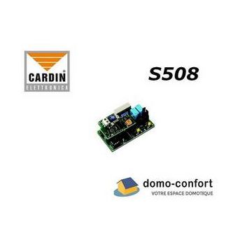 Récepteur à carte 2 canaux 868 Mhz à embrocher modèle S508 CARDIN