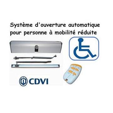 Système douverture automatique pr personne à mobilité réduite portettante