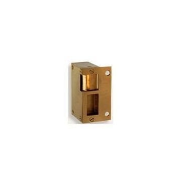 Gâche réversible en bronze horiz. 90mm à rupture 12V DC CDVI