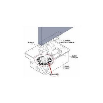 Fin de course magnétique pour CUBIC DITEC