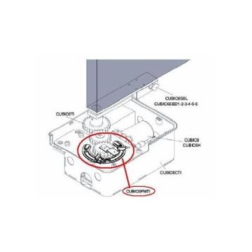 Fin de course magnétique pour CUBIC 6TI DITEC NEXISTE PLUS