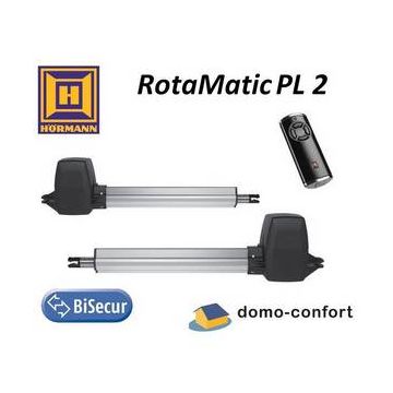 Kit de Motorisation pour portail battant 1 vantail RotaMatic P1 BiSecur Hörmann