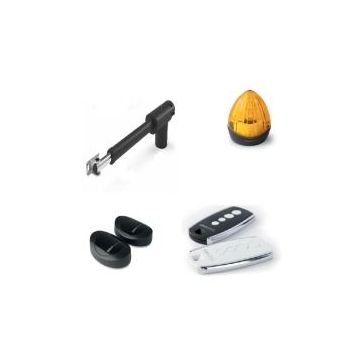 Kit de motorisation  LINEARK400230  portail battant 3m 300Kg téléco+ cligno+ photocellule. - KG -