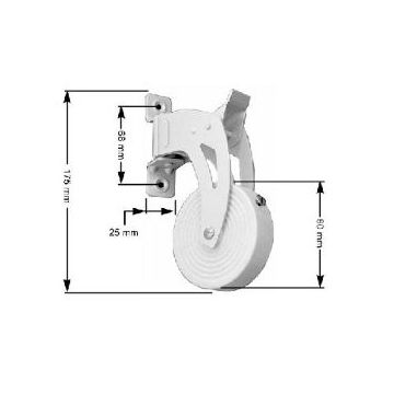 Enrouleur avec 5m de sangle 14-15mm LAKAL