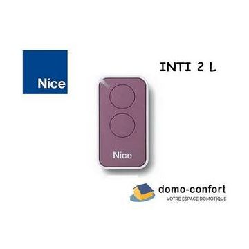 Télécommande Inti 1 canal couleur JAUNE 43392MHz NICE