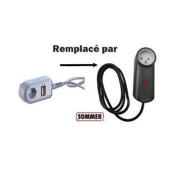 Recepteur 4 canaux sous boitier 868.8 Mhz  24V-230V REF 7001V000 SOMMER