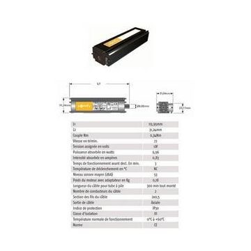 Têtière réversible en acier inoxydable 110 mm 1 trou / 25 mm de large- SEWOSY -