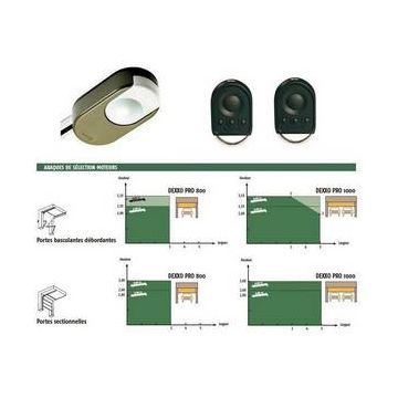 AXOVIA 220A SOLAIRE – motorisation COMPATIBLE au kit solaire SOLARSETSomfy