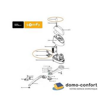 Butées pour Axroll RTS Somfy