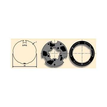 Jeu dadaptation moteur pour LT 60 tube ø 133x4 somfy